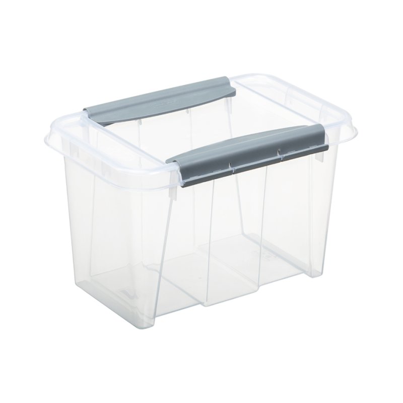 plast team Boîte de rangement PROBOX, 6 litres, transparent, 195×290×185 mm